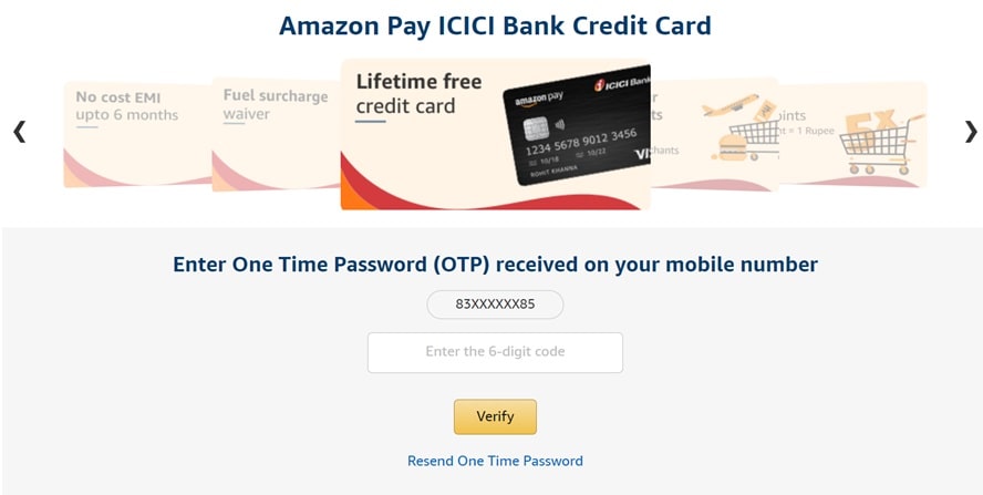 Amazon Pay ICICI Bank Credit Card 